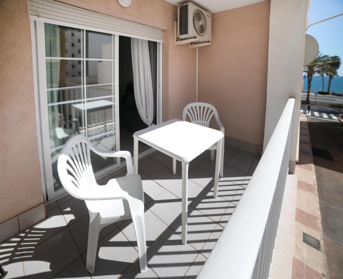 Apartamento Con Piscina Y Terraza A 50 Metros De La Playa Roquetas de Mar Exteriör bild