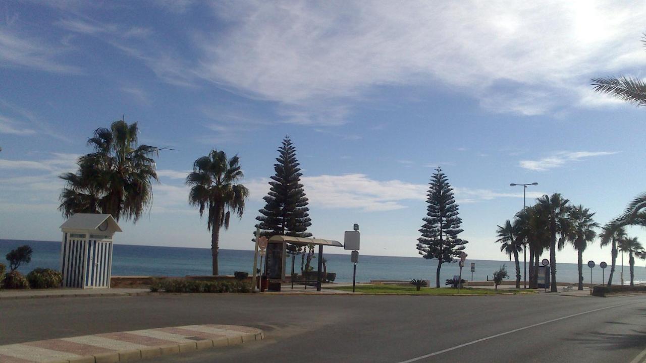 Apartamento Con Piscina Y Terraza A 50 Metros De La Playa Roquetas de Mar Exteriör bild